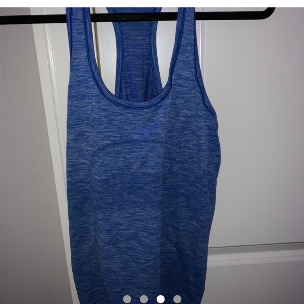 Lululemon swiftly tech racer back tank in blue - Picture 3 of 4